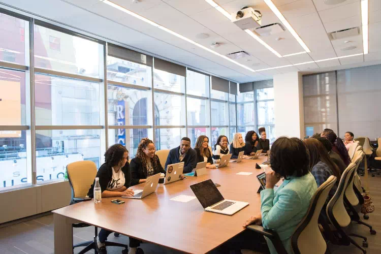 Les équipes de l'entreprise