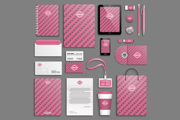 Objets publicitaires personnalisables aux couleurs d'une entreprise