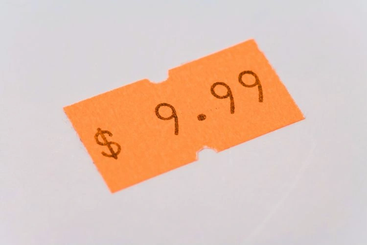 Prix magique affiché