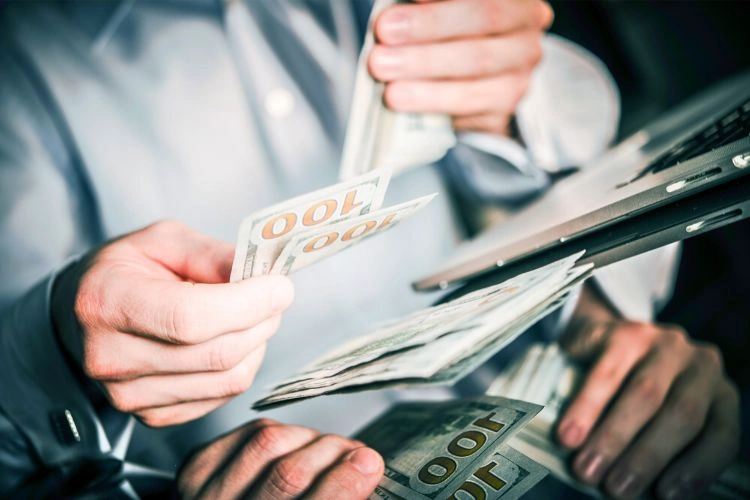 Payement d'une société de nettoyage industriel