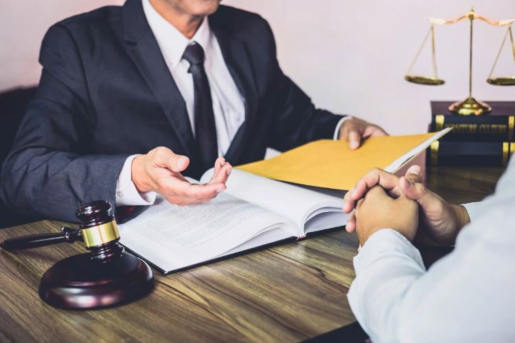 Bureau d'un conseiller juridique