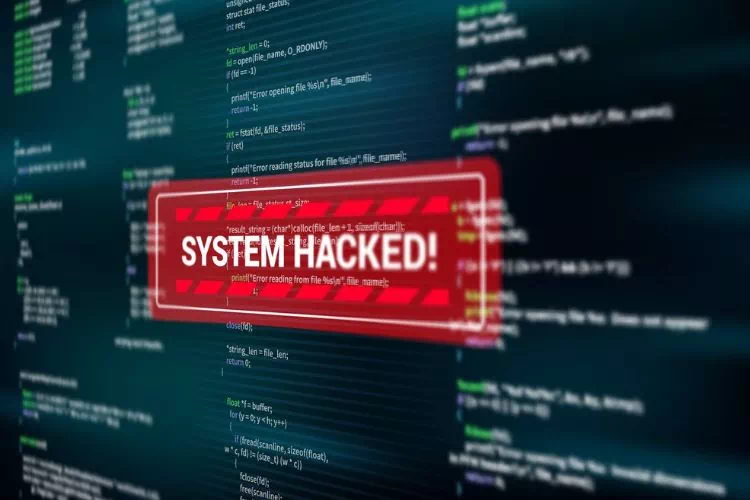 Alerte que le système a été piraté