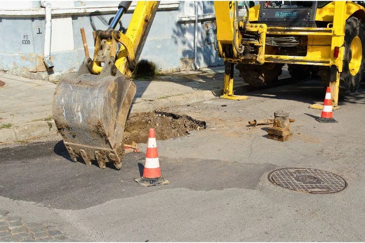 Travaux de route
