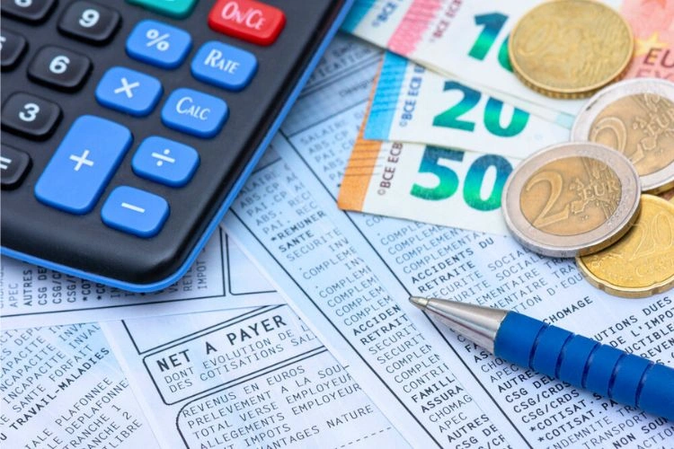 Représentation des salaires en France