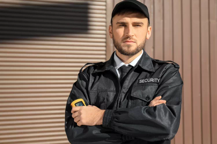 Un agent de sécurité