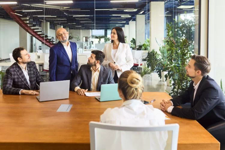 Réunion de travail