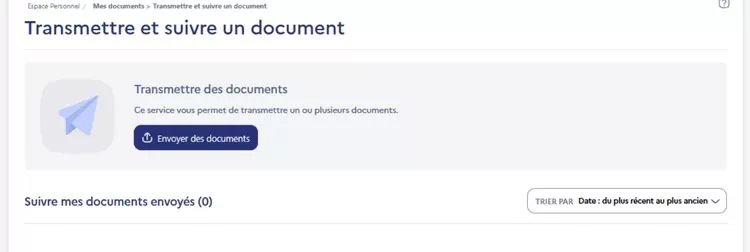 Transmettre et suivre un document