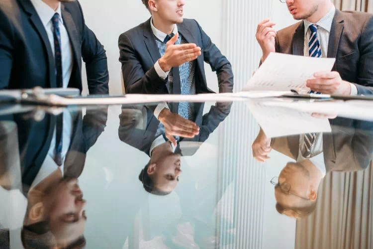 Réunion de travail