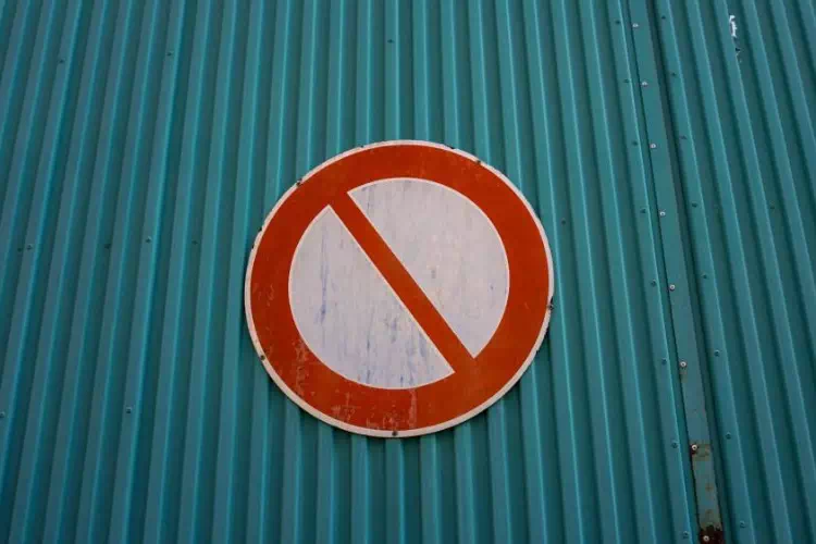 Pictogrammes d'interdiction affichage réglementaire