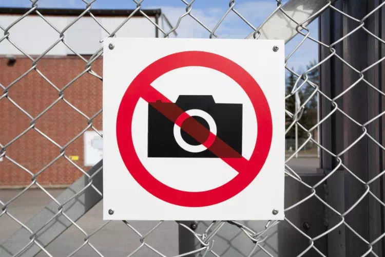 Pictogrammes d'interdiction normés