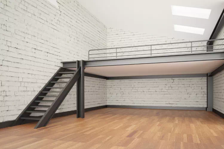 Mezzanine métallique