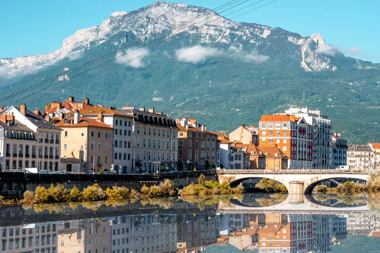 Vue sur Grenoble